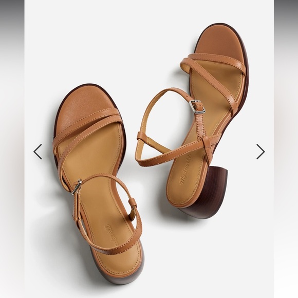 Madewell Shoes - Madewell $128 The Gwenn Block Heel Sandal in Fallen Timber Size 7 NR008